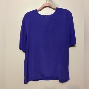 Silk Purple Top
